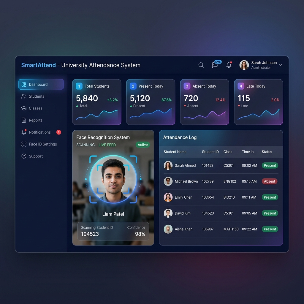 University Attendance Web App